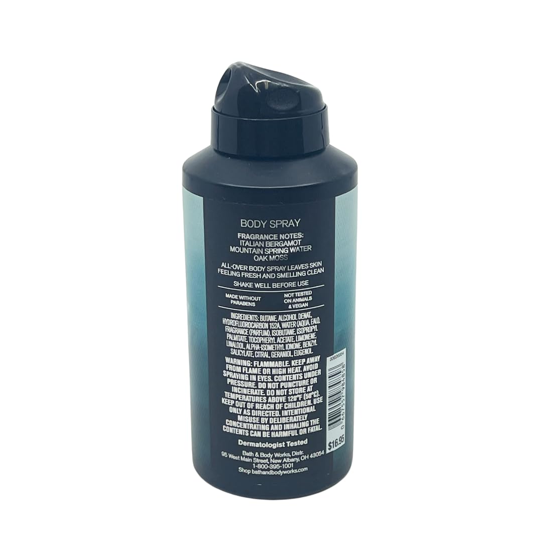 Bath & Body Works Freshwater 2-pack packaging, easy to carry for gym and travel