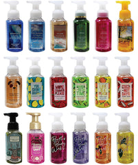 Bath & Body Works Gentle Foaming Hand Soap bottle showing soft lather for clean hands