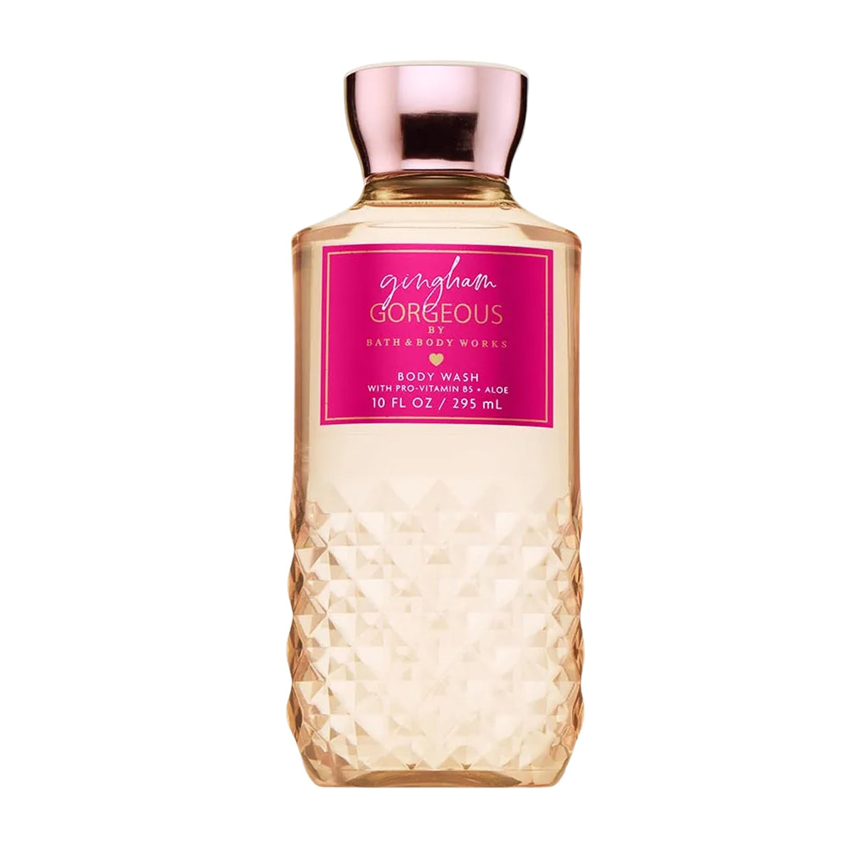 Bath & Body Works Gingham Gorgeous botella para ducha, fragancia fresca para uso diario.