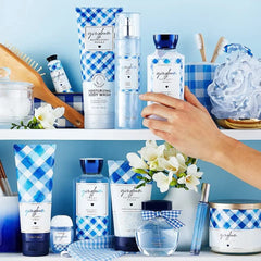 Bath & Body Works Gingham set regalo de 8 onzas listo para usar