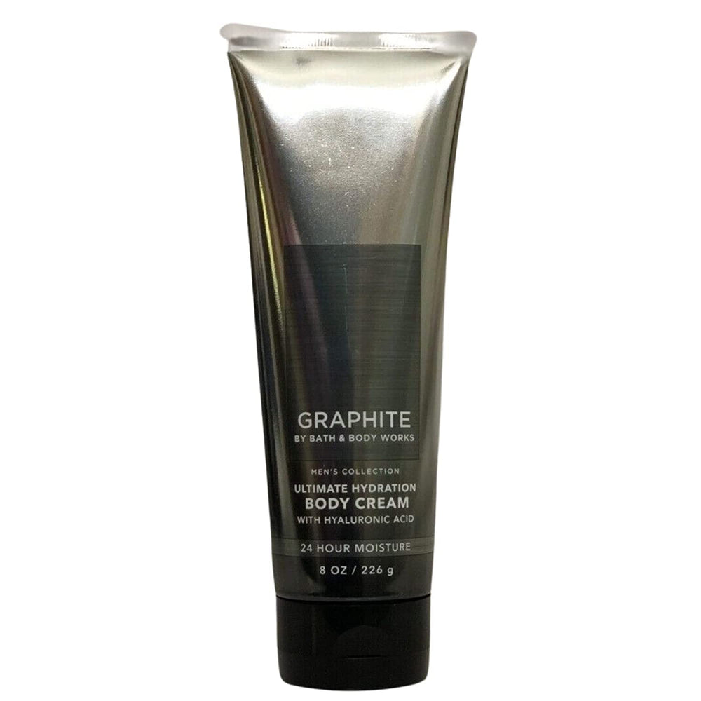 Graphite Body Cream texture close-up showing rich hydration for daily use