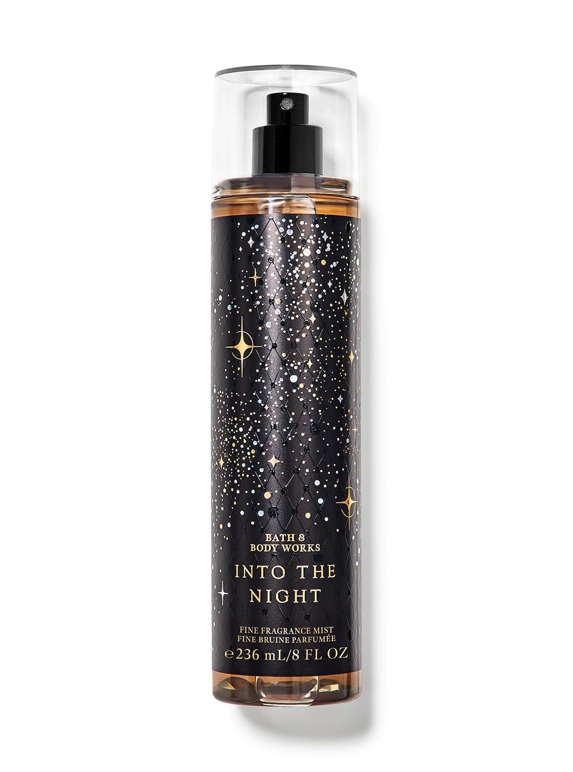 Bath & Body Works Into The Night 8oz mist bottle for lasting evening fragrance.