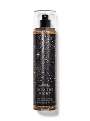 Bath & Body Works Into The Night 8oz mist bottle for lasting evening fragrance.