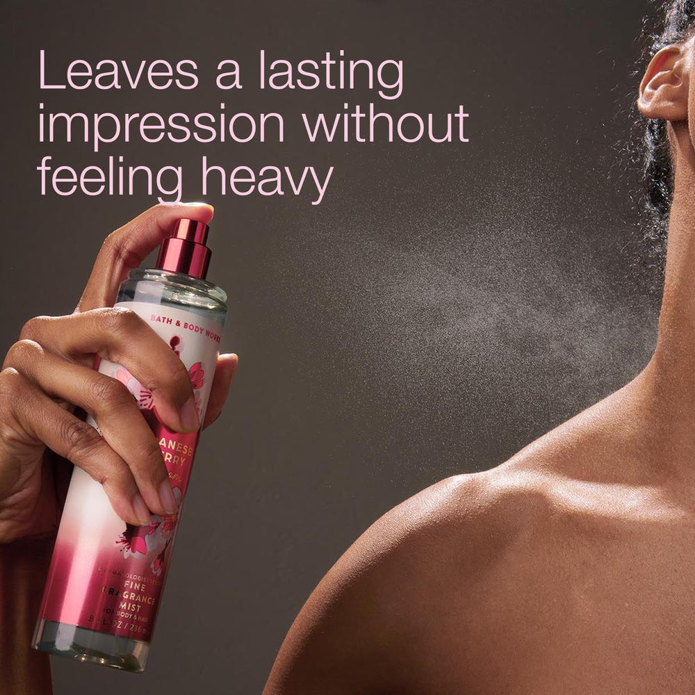 Floral notes of Japanese Cherry Blossom with jasmine and sandalwood in focus