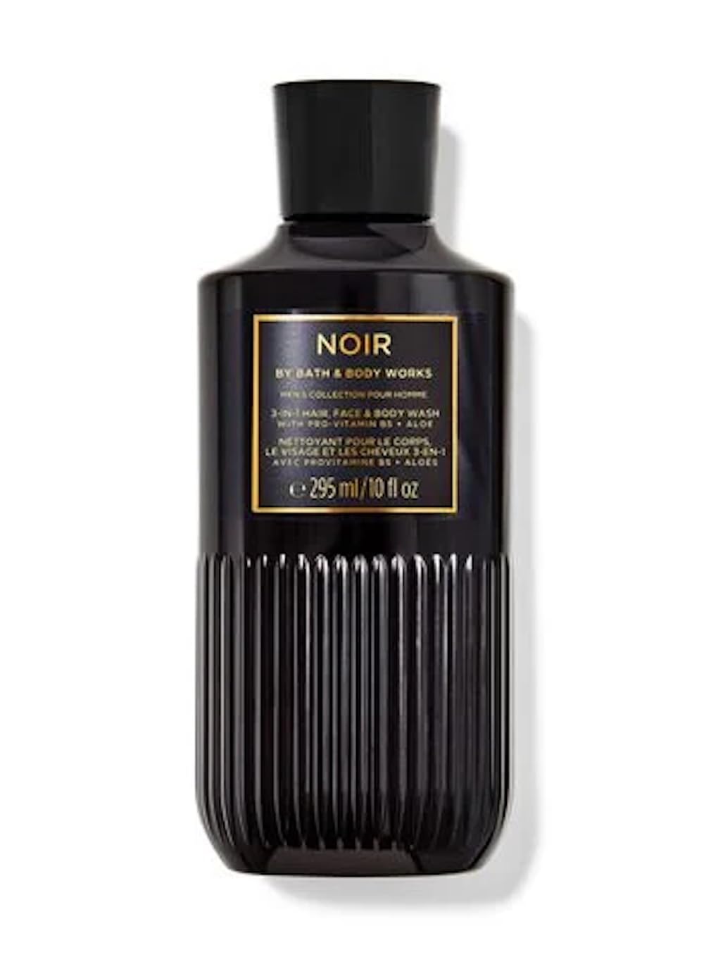 Bath & Body Works Noir 3-en-1, botella, perfecto para una limpieza rápida y un aroma fresco.