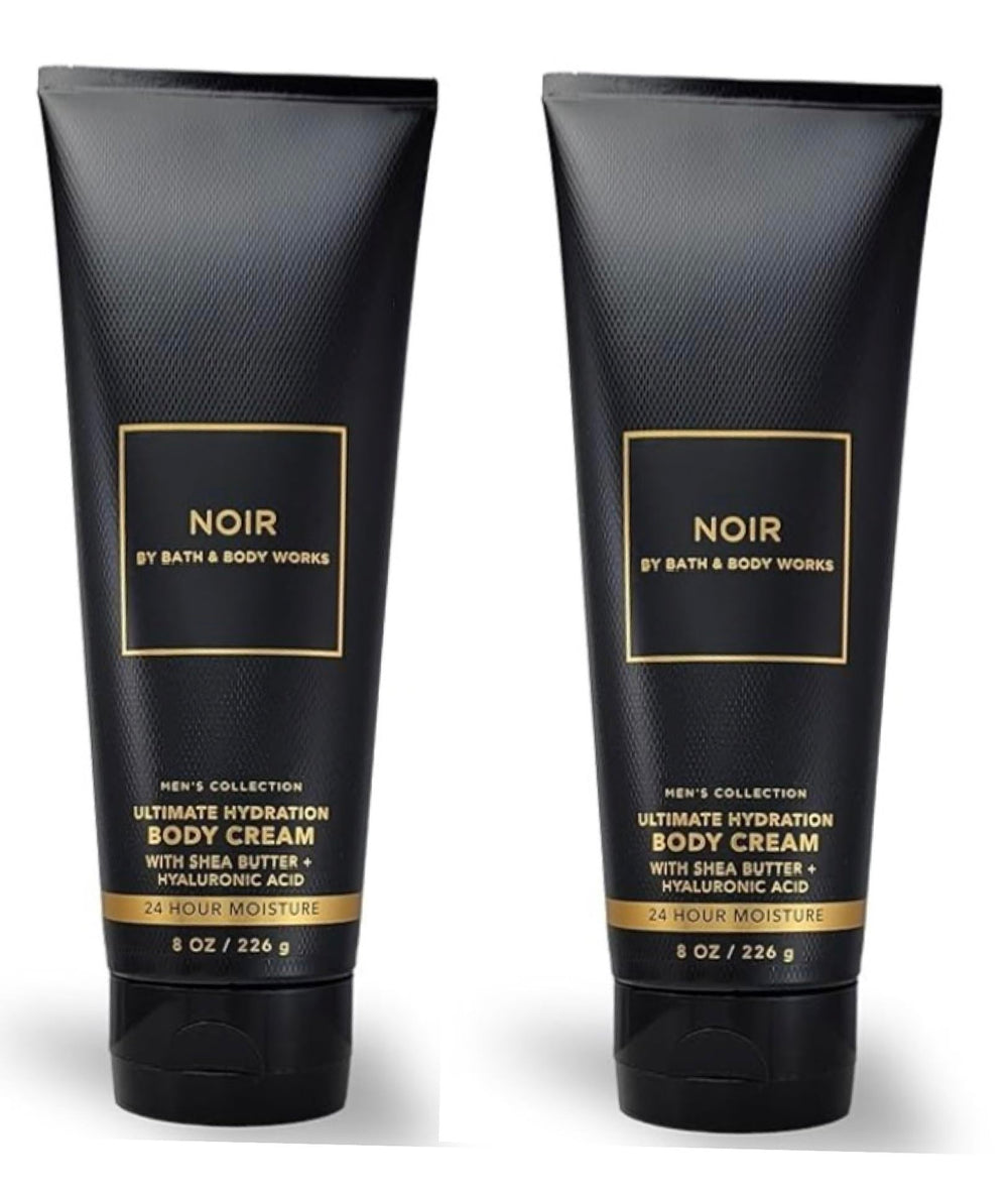 Bath & Body Works Noir crema corporal Ultra Shea para hidratación diaria.