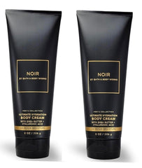 Bath & Body Works Noir crema corporal Ultra Shea para hidratación diaria.