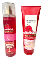 Bath & Body Works Strawberry Pound Cake empaque varía para uso diario
