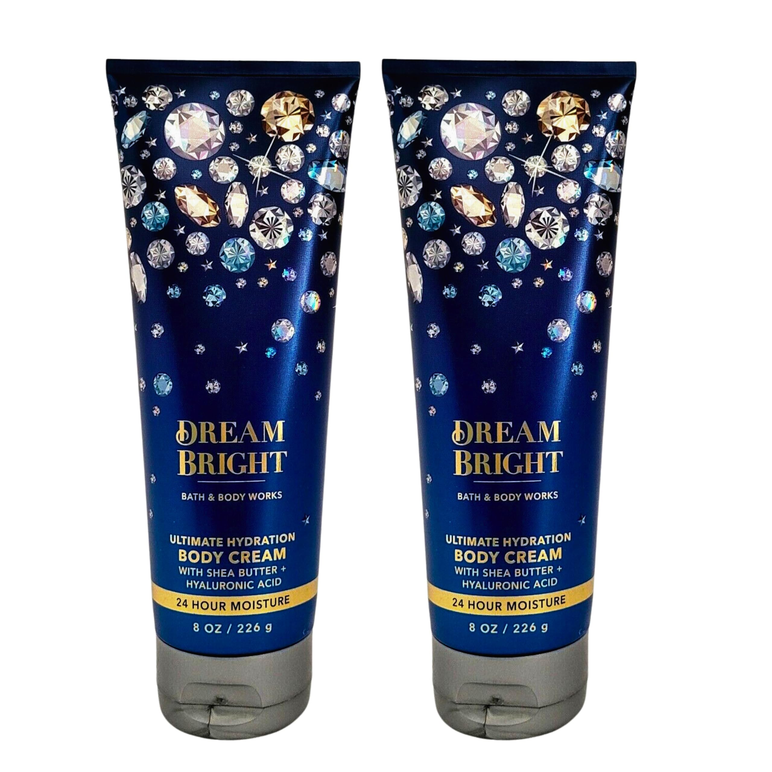Bath & Body Works Ultra Shea Crema Corporal Sueño Brillante, hidratación duradera y aroma suave al aplicar.