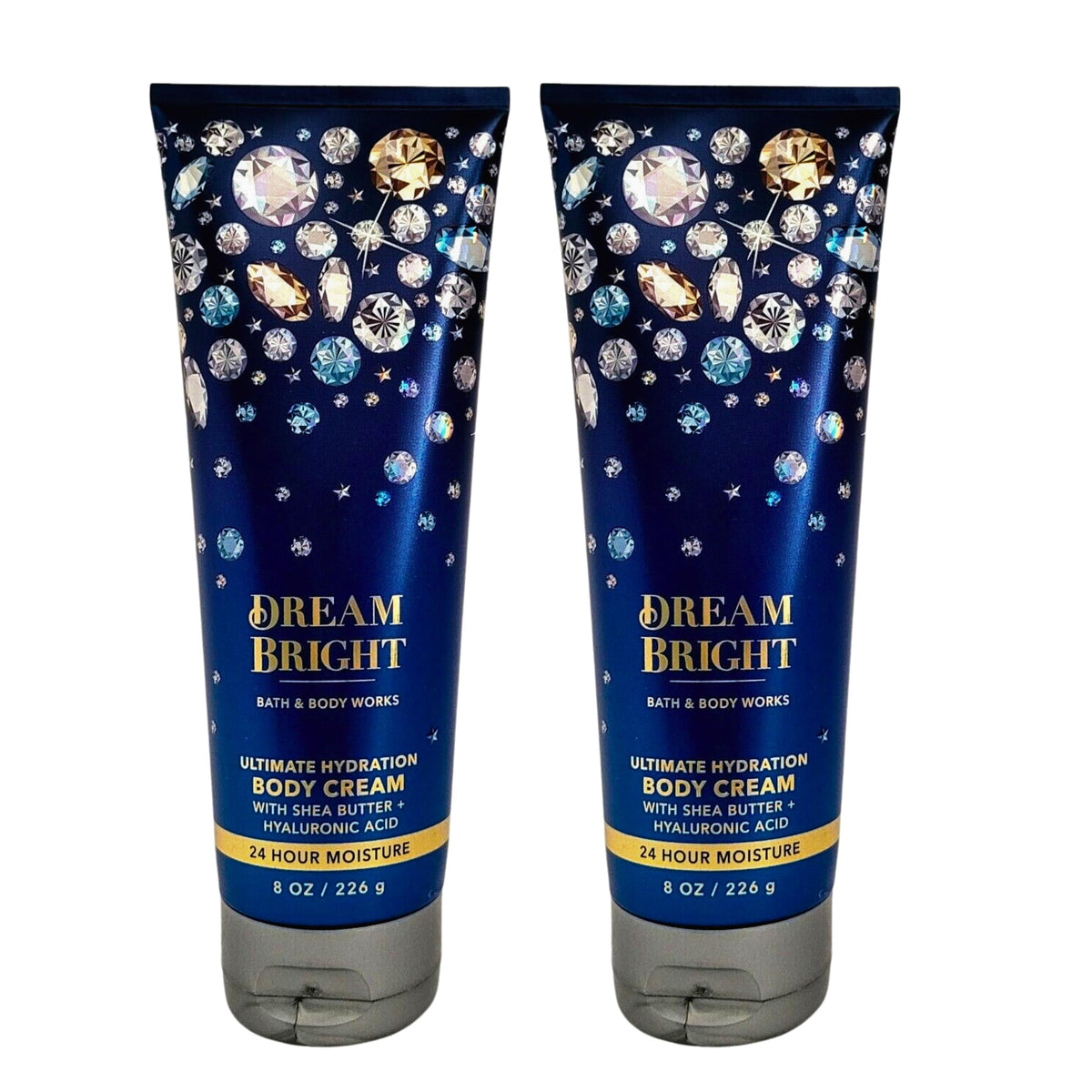 Bath & Body Works Ultra Shea Crema Corporal Sueño Brillante, hidratación duradera y aroma suave al aplicar.