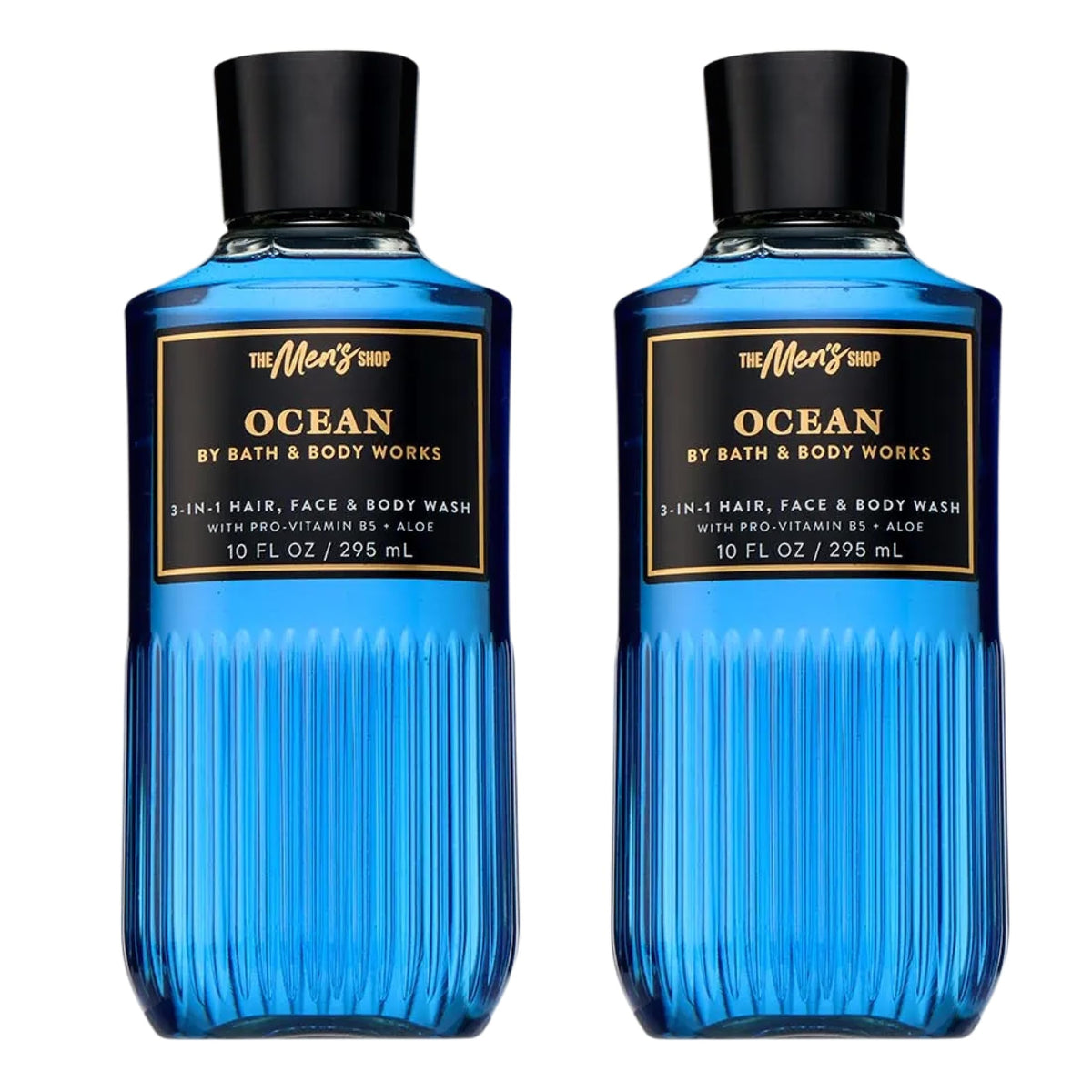 Bath & Body Works 3 en 1 oceánica fragancia en botella para uso diario revitalizante.