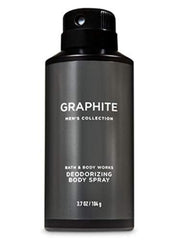Bath & Body Works Graphite, desodorante corporal masculino en aerosol para refrescar y proteger todo el día.