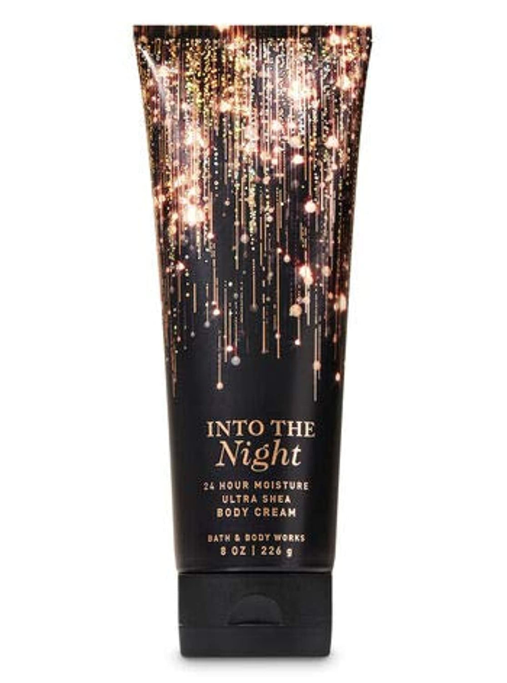 Bath & Body Works Into the Night crema corporal Ultra Shea: hidratación prolongada.