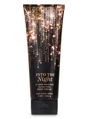 Bath & Body Works Into the Night crema corporal Ultra Shea: hidratación prolongada.