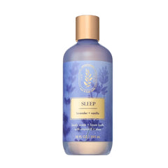 Bath & Body Works lavanda y vainilla: botella de gel de ducha para relajación diaria.