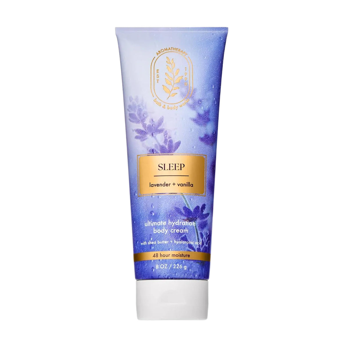 Bath & Body Works crema corporal lavanda vainilla, hidratación profunda para piel seca