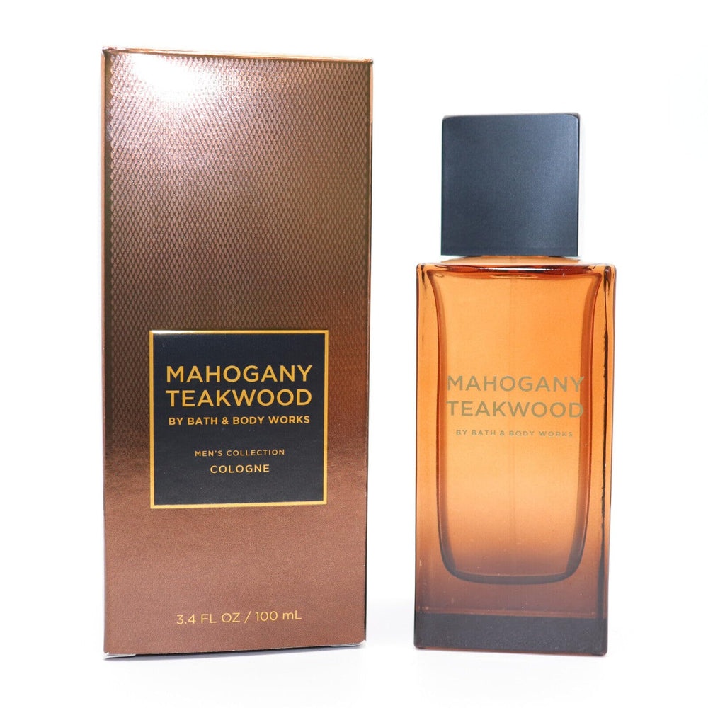 Bath & Body Works Mahogany Teakwood bottle for lasting masculine fragrance