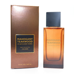 Bath & Body Works Mahogany Teakwood bottle for lasting masculine fragrance