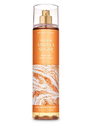Bath & Body Works Warm Vanilla Sugar fine fragrance mist spritz for daily scent.