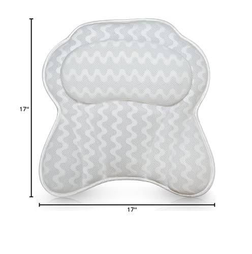 Bath Haven bath pillow fits most tubs for everyday comfort.