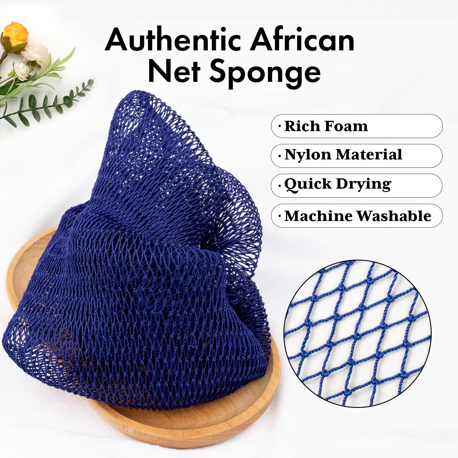 Bathway African Net Sponge delivers luxurious lather with minimal product use