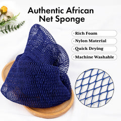 Bathway African Net Sponge delivers luxurious lather with minimal product use
