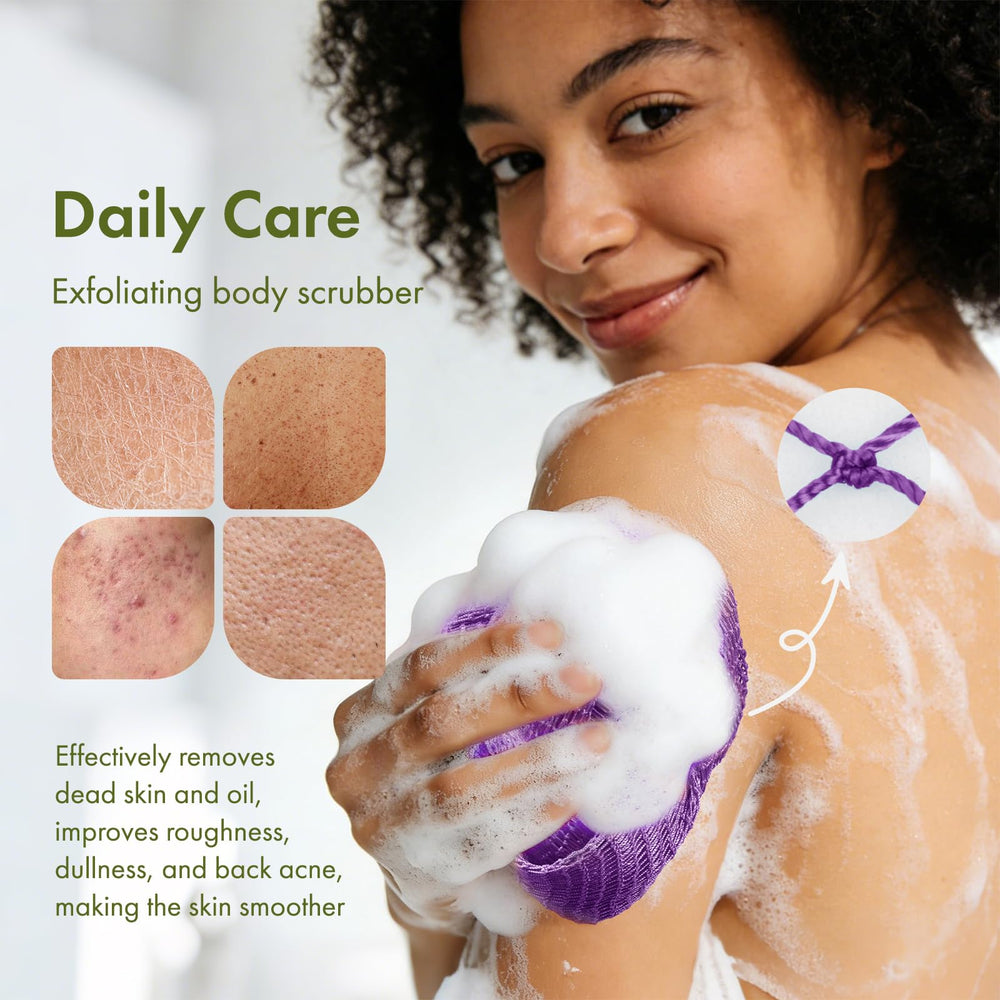Bathway esponja de ducha 47 pulgadas para alcance cómodo.