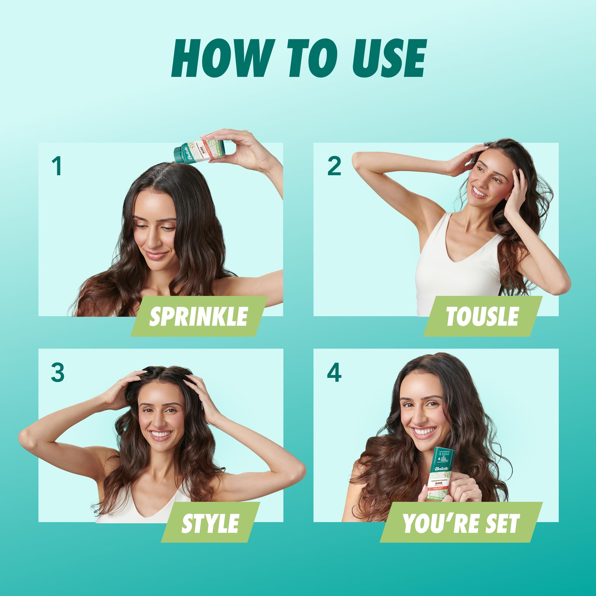 Batiste Bare Polvo Seco, fragancia Simply Bare suave
