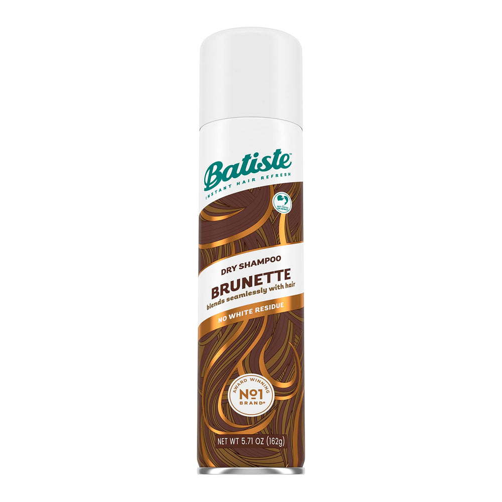Batiste cabellos castaños, botella de champú en seco para refrescar entre lavados