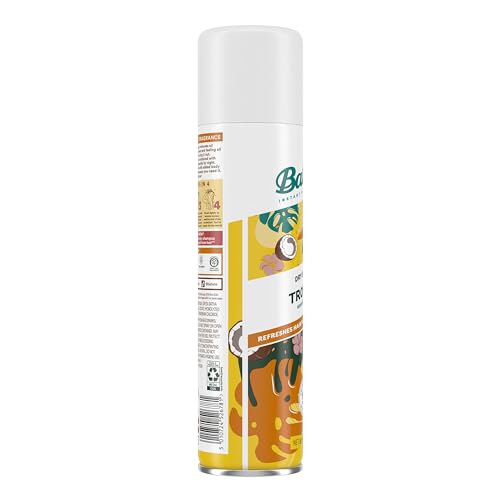 Batiste Champú Seco Tropical, envase portátil para viaje y bolso.
