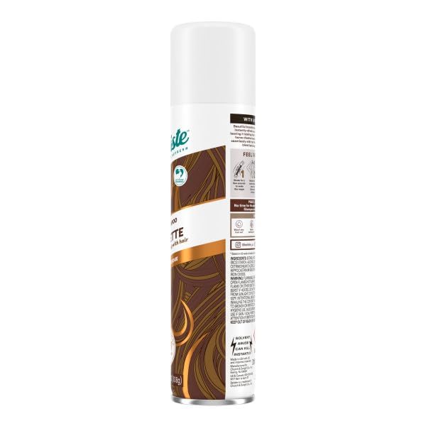 Paquete de dos Batiste Champú Seco Marrón para retoques diarios.