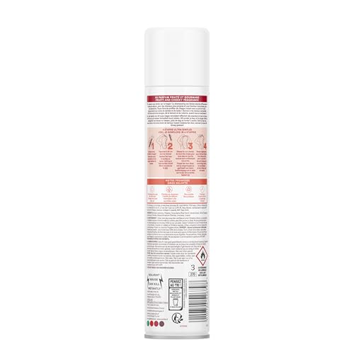 Batiste Dry Cherry 3-pack side label shows 200 ml size and scent.