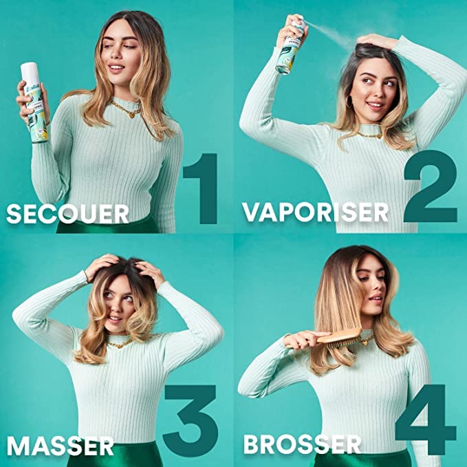 Batiste Dry Bare all-hair-types pack demonstrates versatility for any texture