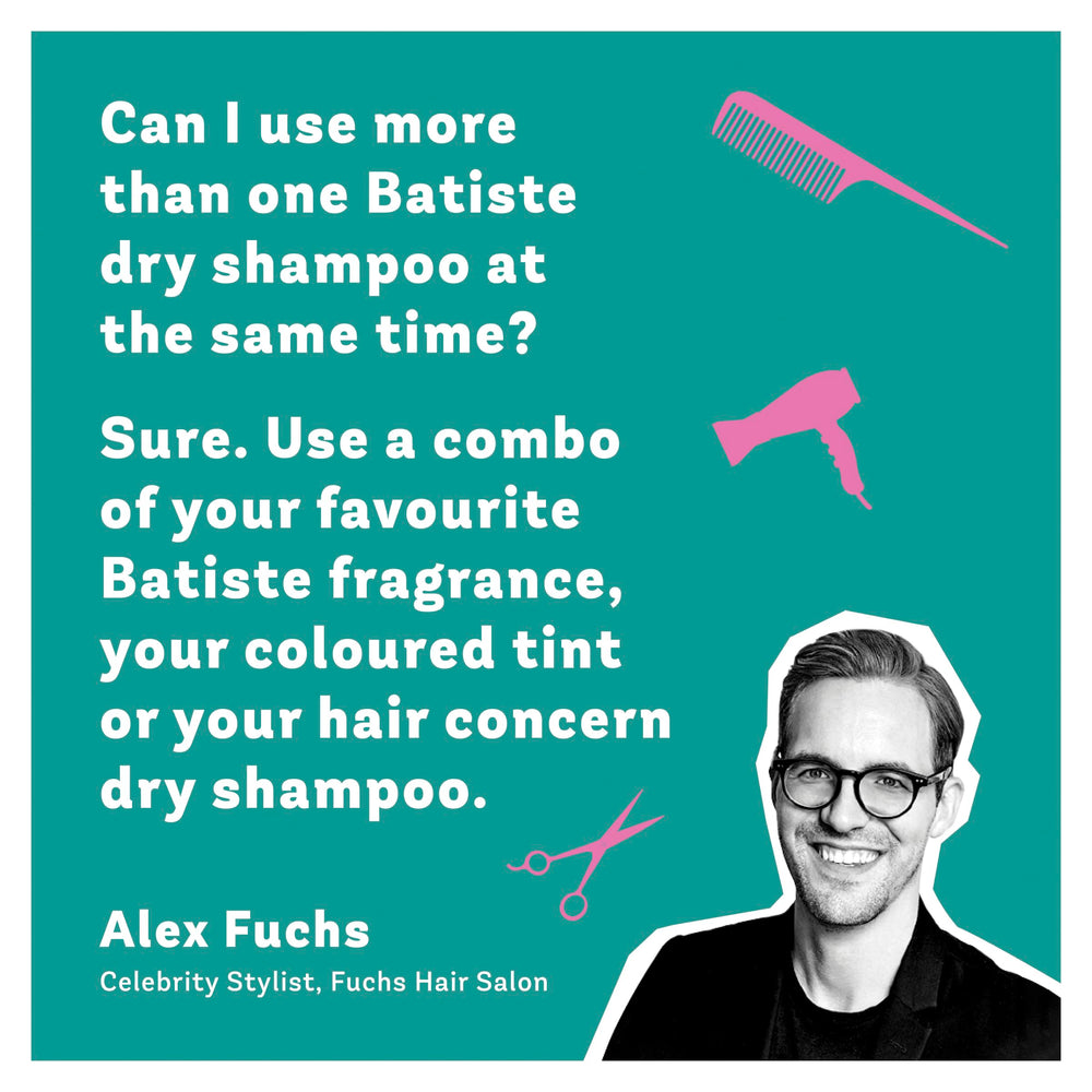 Batiste Dry Shampoo Blush six-pack keeps hair refreshed on the go