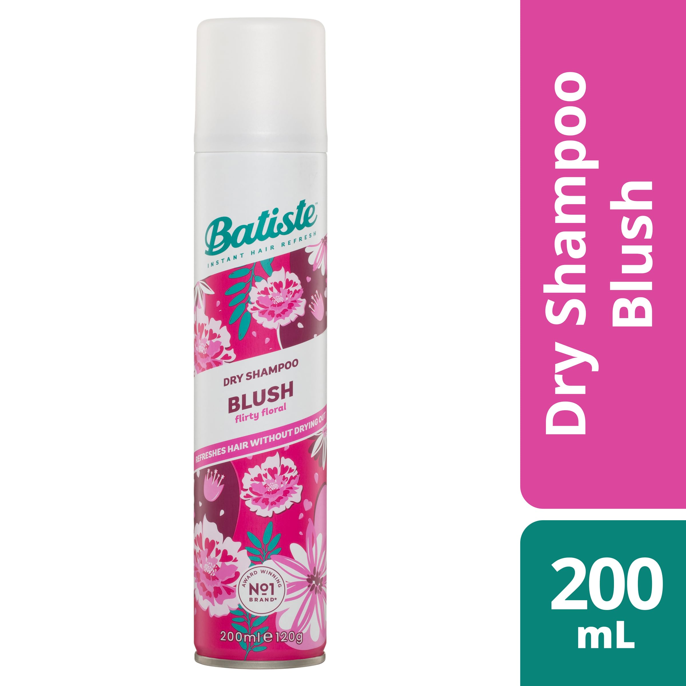 Batiste Dry Shampoo Blush revitalizes hair between washes