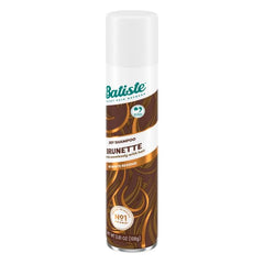 Batiste Dry Shampoo Brunette 6-pack bottle graphics highlights styling