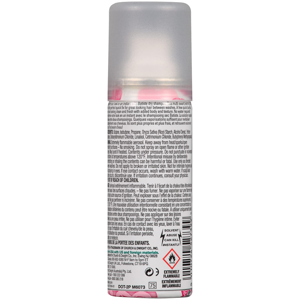 Batiste Floral y Frutal Rosado, fragancia suave que acompaña el día sin dominar.