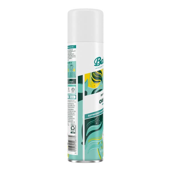 Sensación de cabello limpio entre lavados con Batiste Original Champú Seco.