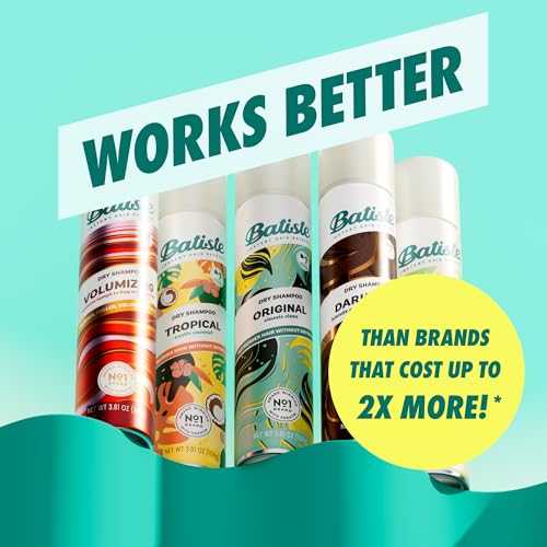 Batiste Original apto para todo tipo de cabello y color.