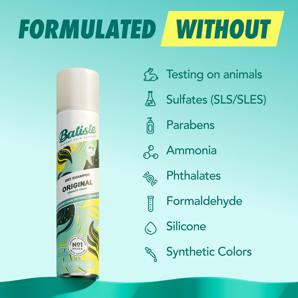 Batiste Original textura y volumen para un peinado con cuerpo.