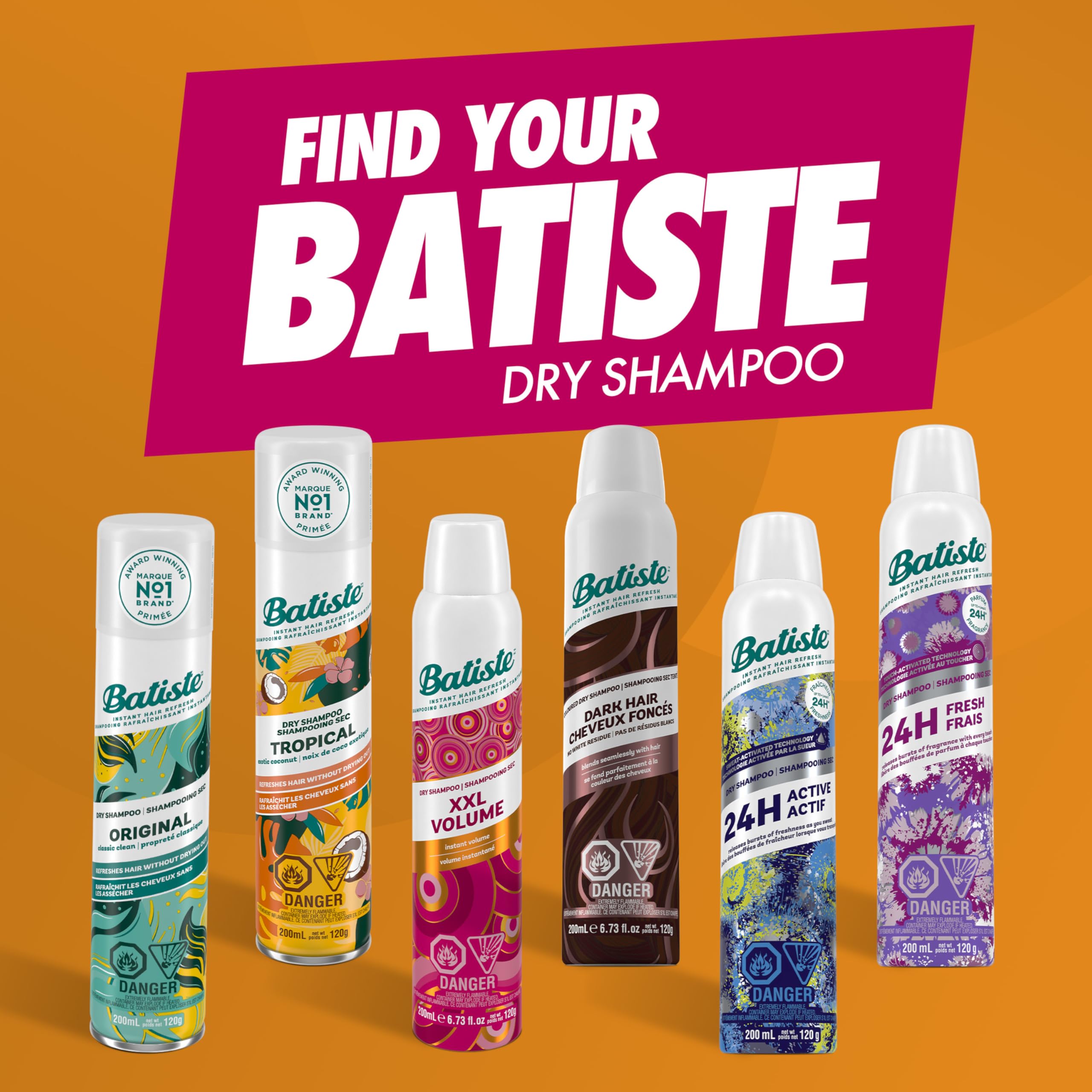 Batiste XXL Volume: recogido con más volumen.