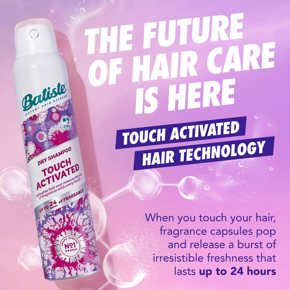 Batiste Toque Activado: aplicación en raíces para eliminar grasa rápidamente.