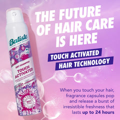 Batiste Toque Activado: aplicación en raíces para eliminar grasa rápidamente.