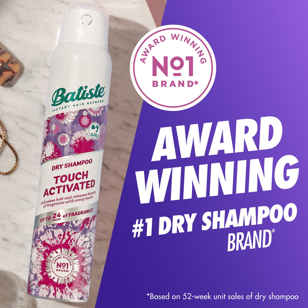 Batiste Toque Activado: fragancia liberada al tacto para un aroma inmediato.