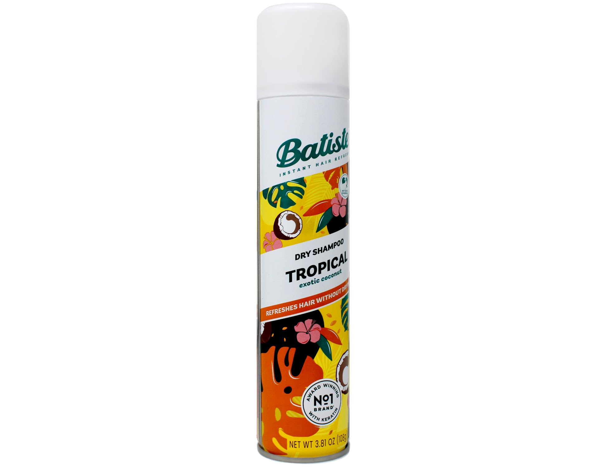 Batiste Tropical entre lavados: solución sin agua para cabello graso y rápido.