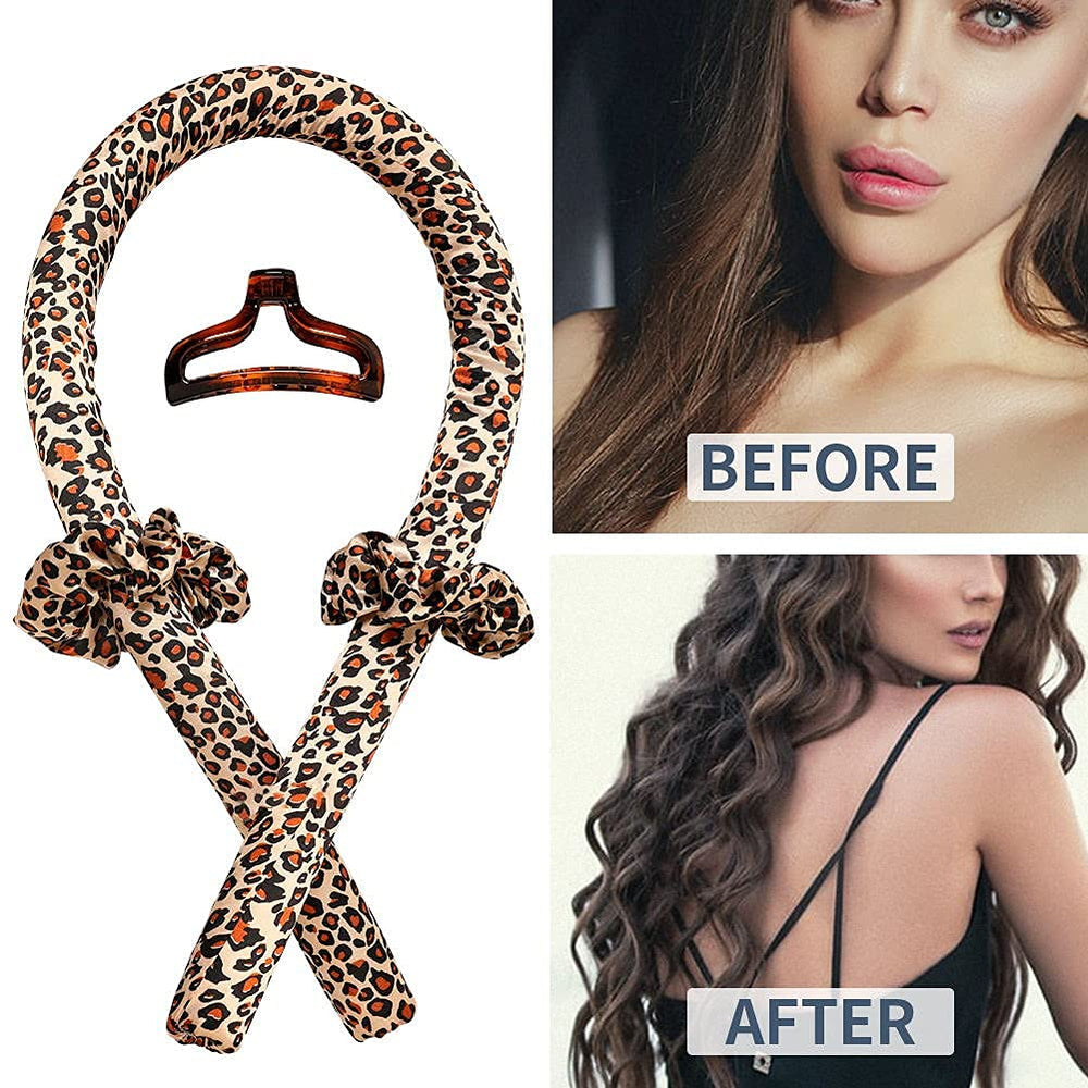 BATOUDE attached hair clip secures the ribbon so curls stay put