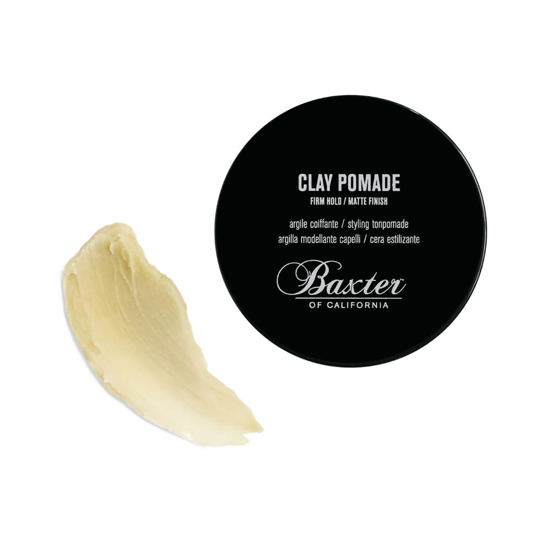 Portrait shot featuring Baxter of California Clay Pomade