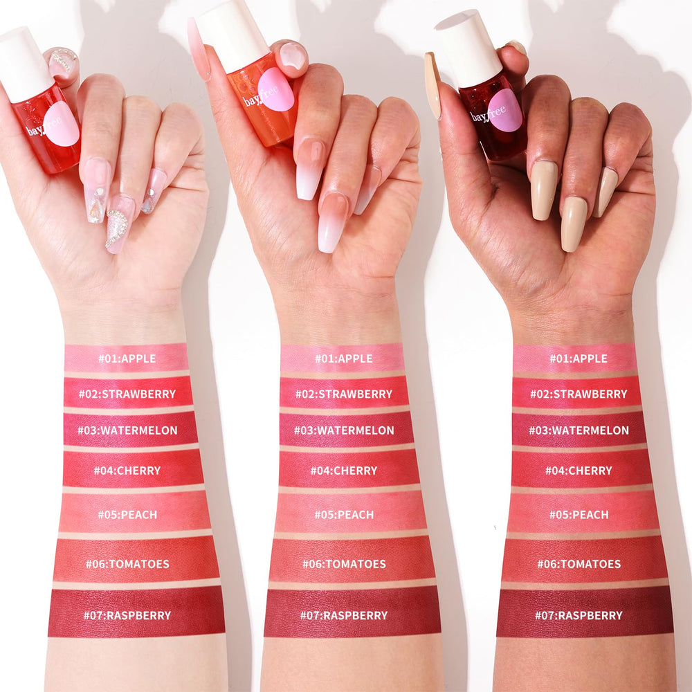 Bayfree matte finish lip color offers versatile, quick glam.