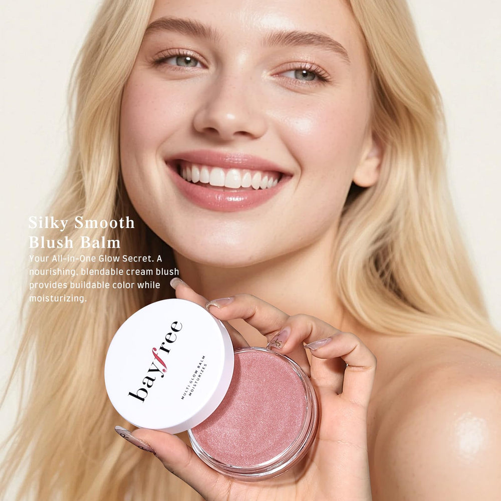 bayfree Multi Glow Balm fórmula hidrata la piel suavemente.