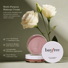 bayfree Multi Glow Balm en ojos crea brillo sutil que realza la mirada.